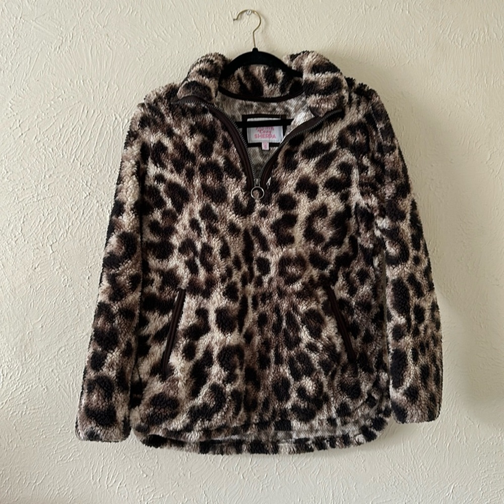 Cozy Sherpa Quarter Zip Size S